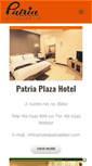 Mobile Screenshot of hotelpatriablitar.com